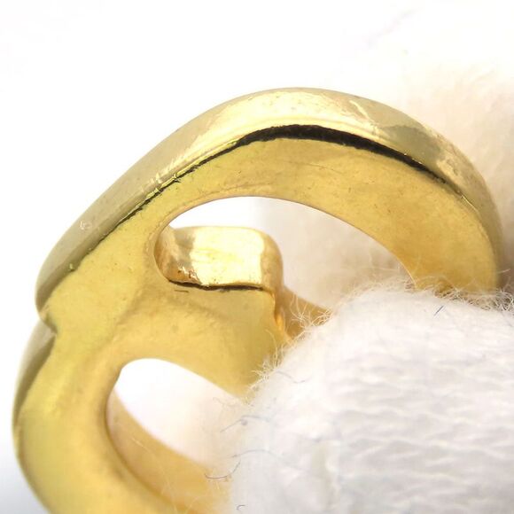 Christian Dior Gold Metal Necklace CD Logo - Picture 3 of 6